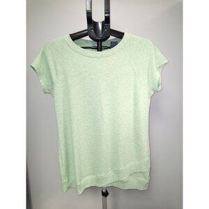 Ideology Women's Green Short Sleeved T-Shirt Size Medium